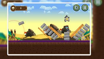 Angry Wings Zombie screenshot 1