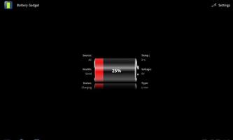 Battery Gadget capture d'écran 1