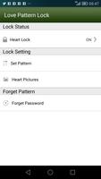 Love Pattern Lock Screen free Affiche