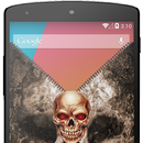 Skull Zipper Lock Screen APK