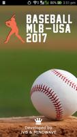 BaseBall MLB USA 2017 Affiche