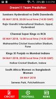 Team Prediction For Dream11 ảnh chụp màn hình 1