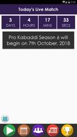 Kabaddi Live Updates Affiche