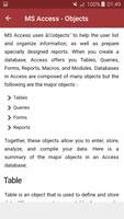 Learn MS Access скриншот 3