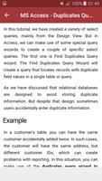 Learn MS Access скриншот 1