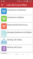 Learn MS Access Offline पोस्टर