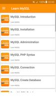 Learn MySQL poster
