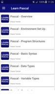 Learn Pascal পোস্টার