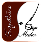 Signature Maker to my name आइकन
