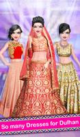 Indian Wedding And Indian Royal Bride Makeovergame capture d'écran 2