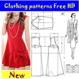 Clothing patterns Free HD icône