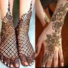 Easy Foot And Hand Mehndi Designs For Girls ikona