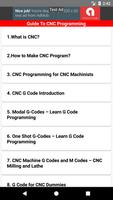 Guide To CNC Programming poster
