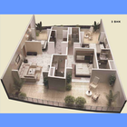 3D Home Plans Collection HD-icoon
