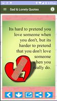 SadLoveQuotes and Broken Heart Sayings with Images 포스터