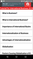 Tutorial For International Business 2018 poster