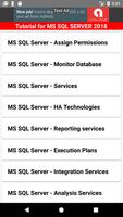 Tutorial for MS SQL SERVER 2018 screenshot 1