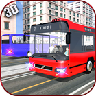 Modern Time : City Bus Transport Facility icône