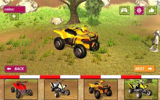 Poster beach buggy collina avventura