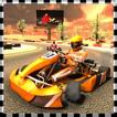 Conductor de buggy kart jinete