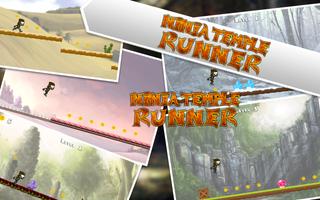 ninja temple runner-poster