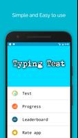 Typing Test الملصق