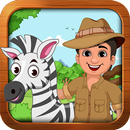 تعلم والعب : حيوانات الغابة APK