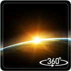 地球边缘：VR视频360 图标