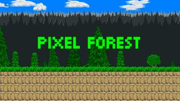 Pixel Forest - Free Affiche