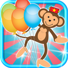 Monkey Match 3 Bubble Balloon ícone