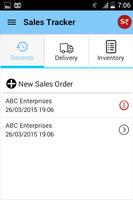 Sales Tracker Enterprise ภาพหน้าจอ 1