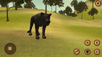 Wild Stary Black Panther Jungle Hunting 3D capture d'écran 2