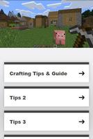 Crafting Guide for Minecraft poster