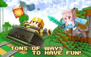 Pixel miner world design: block craft & building ảnh chụp màn hình 1