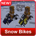 Addon of Snow Bikes Mod for MCPE ikon