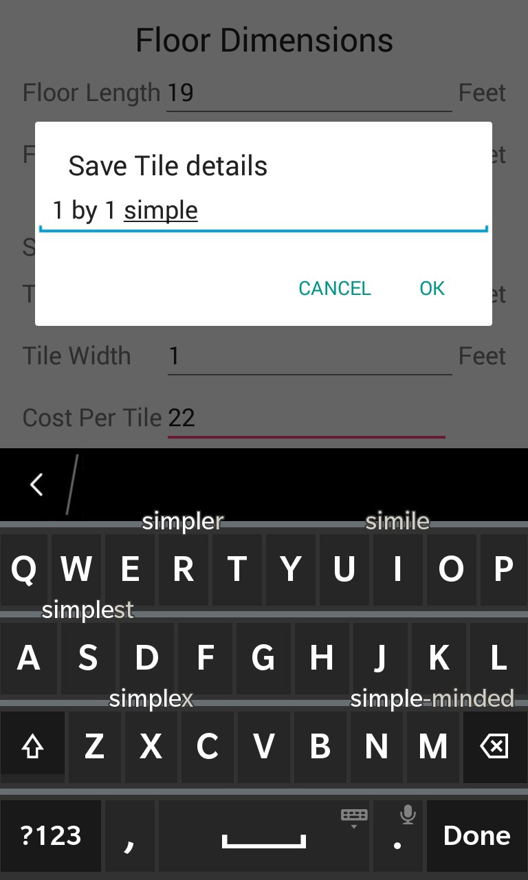 Tiles Calculator APK برای دانلود اندروید
