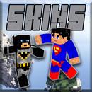 Skin Minecraft Batman Superman APK