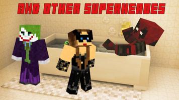 Skin Minecraft Batman Superman 스크린샷 3