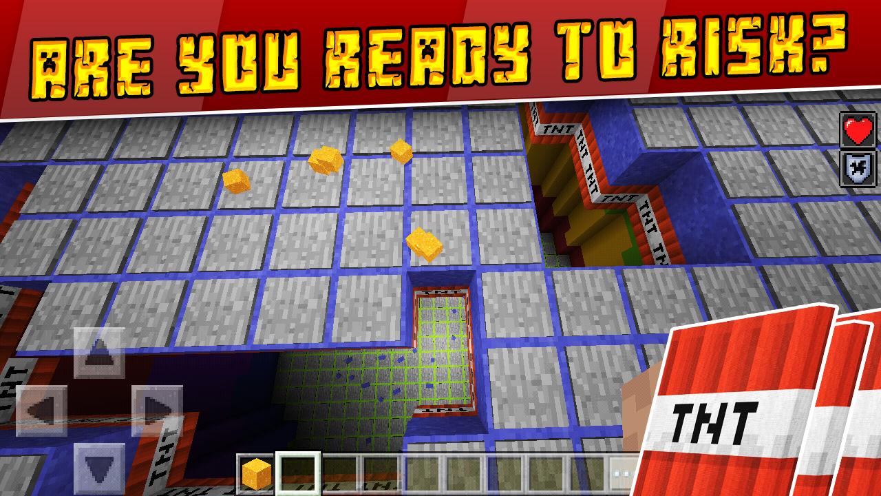 Tnt Run Roblox Challenge Mini Game Map For Mcpe For Android Apk Download - tnt roblox