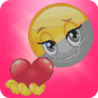 Valentines Indraw SandBox Coloring Color By Number آئیکن