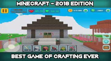 Blockcraft 2018 : Crafting and Building Poster