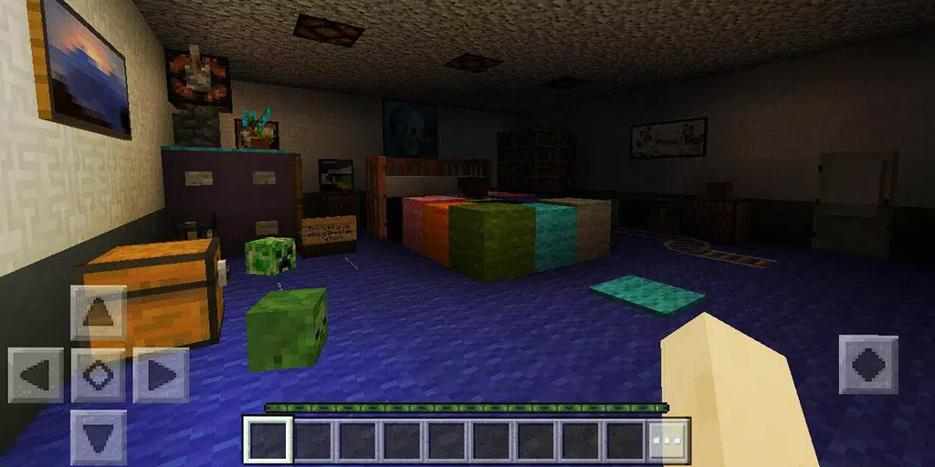 FIVE NIGHTS AT FREDDY'S 4 MINECRAFT MAP DOWNLOAD (Fnaf 4 Map