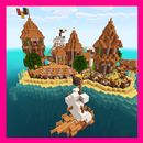 Island Village map for MCPE APK