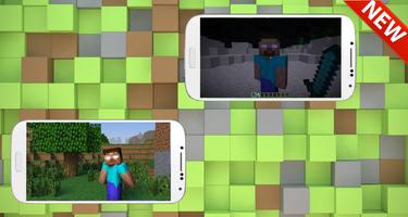 Herobrine Mod for mcpe 2017 imagem de tela 1
