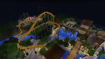 Amusement Park map for MCPE capture d'écran 1