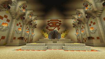برنامه‌نما Ancient Tomb Minecraft map عکس از صفحه
