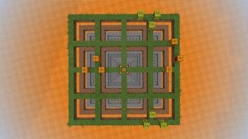 The Grid Survival Map MCPE اسکرین شاٹ 1