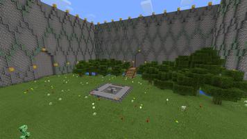 برنامه‌نما Escape from maze Minecraft map عکس از صفحه
