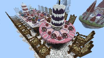 Tea Party map for Minecraft Affiche