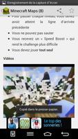 Maps Minecraft en Français تصوير الشاشة 1